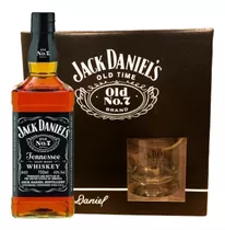 Whisky Jack Daniel's Nro 7 750cc + 4 Vasos - Cerveza Store