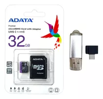Cartão De Memoria 32gb + Brinde Pen Drive 8gb +adaptador Otg