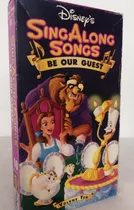 Sing Along Songs, Be Our Guest, Vol. 10. Disney Vhs.