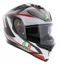 Casco Agv Moto Pista Gp 2 Evo Rojo Negro Blanco Rossi