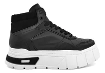 Zapatillas Mujer Bota Plataforma Sneakers Moda - Art. Leda