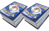 Lote 100 Cartas Pokemon Sem Repetida +brindes Original Copag