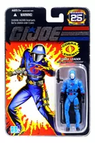 Gi Joe 25th Anniversary Cobra Enemy Leader Cobra Commander