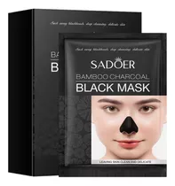 Mascarilla Negra Black Head Puntos Negros 10 Sobres Sadoer Tipo De Piel Mixta