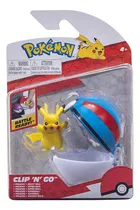 Boneco Pokémon Pikachu + Great Pokebolas