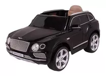 Carro A Bateria Para Crianças Bel Bentley Bentayga Brink  Cor Preto 