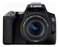 Canon Eos Kit 250d + Lente 18-55mm F/4-5.6 Is Stm Dslr