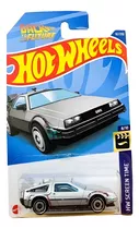 Hot Wheels Back To The Future Time Machine Volver Al Futuro