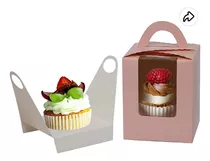 Recuerdo Cajas Individual Para Cupcakes, Ponquesitos. 12 Und