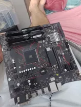 Placa Mãe Asus Prime B450 Br Gaming. Atenção, Não Dá Vídeo!!