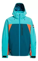 Campera Quiksilver Snow Hombre  Mission Plus Mar-vd-nj Cli