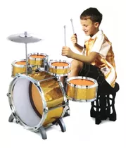 Bateria Musical Jazz Drum Juguete Niño Instrumento Musical 