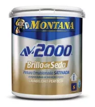 Pinturas Montana Av-2000 Brillo De Seda Marfil Suave