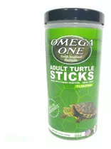 Omega One Adult Turtle Sticks 184g Alimento En Barras 11mm Tortugas Reptiles Anfibios Ajolotes Ranas Adultos