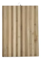 Tabla Para Picar De Bambú Con Argolla 36x26x2 Cm