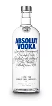 Vodka Absolut Natural 1000 Ml Com Nota Fiscal