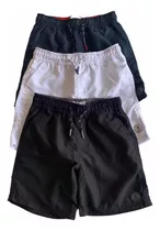 Shorts Infantil - Kit 3 Unidades - Tam 9-10