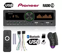 Reproductor Pioneer Bluetooth De Carro Mp3 Usb Radio Control