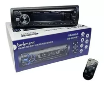 Radio Auto Panel Desmontable Bt Mp3 Aux Usb Sd Bowmann /