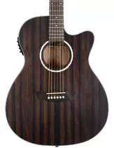 Guitarra Washburn Electroacústica Deep Forest Ebony Ace 