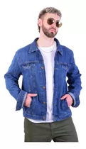 Campera Jean Hombre Rígida