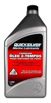 Óleo De Motor Quicksilver 2 Tempos Tc-w3 2 Tempos Para Veículos Náuticos De 1 Unidade