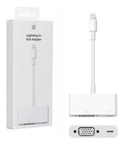 Adaptador Apple Original Lightning To Vga - En Caja Sellada