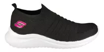 Zapatilla Dama Soft Deportiva Negra Ultra Livianas