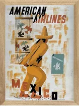 Aviones American Airlines, Cuadro, Poster , Publicidad     P620