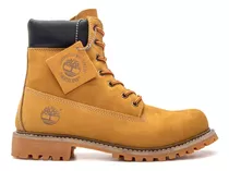 Bota Coturno Timberland Yellow Boot 6 Original Impermeável