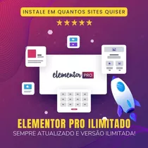 Elementor Pro Atualizado Para Domínios Ilimitados-vitalício