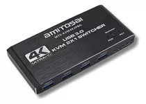 Switch Kvm 4k Hdmi Usb Doble Puerto Amitosai Mts-kvm4k2pro