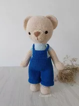 Muñeco Tejido A Crochet / Oso / Muñeco De Apego / Bebes 