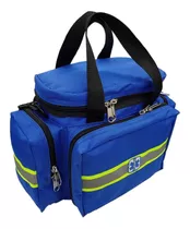 Bolso Botiquin Paramedico De Emergencia Mediano Azul