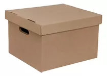 Caja De Cartón X300 Con Tapa X 5