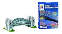 Quebra Cabeça 3d Puzzle Sydney Harbour Bridge 33 Pçs