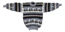 Sweater Pullover Alpaca Llamitas Unisex Niños 2 A 3 Años
