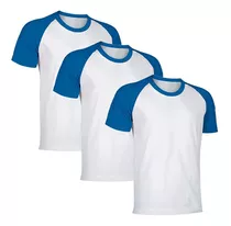 Camiseta Sublimable Adulto Combinada Pack X3 Disershop