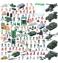 Soldados De Juguete 606 Figuras Militares Y Vehículos Para N