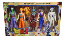 Set 5 Muñecos Dragon Ball Z Super Goku Articulado De Juguete