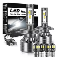 H4 Kit De Faros Led 40000lm Para 1999-2000 Hyundai Elantra