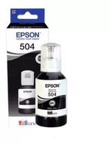 Tinta Original  Epson Black T504 L6161 L4150 L4160 L6191 
