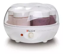 Maquina Para Hacer Yogurt Casero Yogurtera Euro Cuisine Ym80 Color White 110v