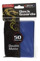 Bcw Deck Guard (50 Unidades), Azul Mate