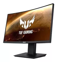 Monitor Asus Vg24vq Tuf Gaming Curvo 23.6 Color Negro