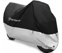 Cobertor De Moto Motowolf Negro/gris - Talla L