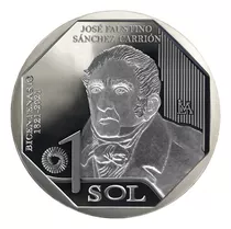 Cono 20 Monedas José Faustino Sánchez Carrión - Bicentenario