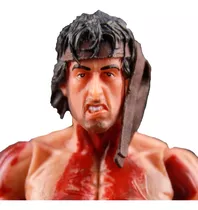 Rambo Sylvester Stallone Bloody 16 Cm Soldado Exercito