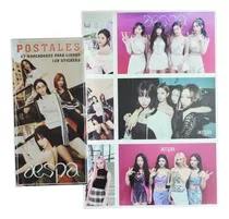 Set Caja De 30 Postales Fotos Aespa Kpop Girlgroup