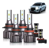 Kit De Luz Alta Y Soplada 9005 H8 Led Para Mitsubishi